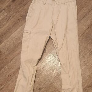 Men's Cream Cargo Pants